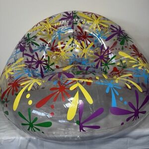 Y2K Inflatable Paint Splat Chair